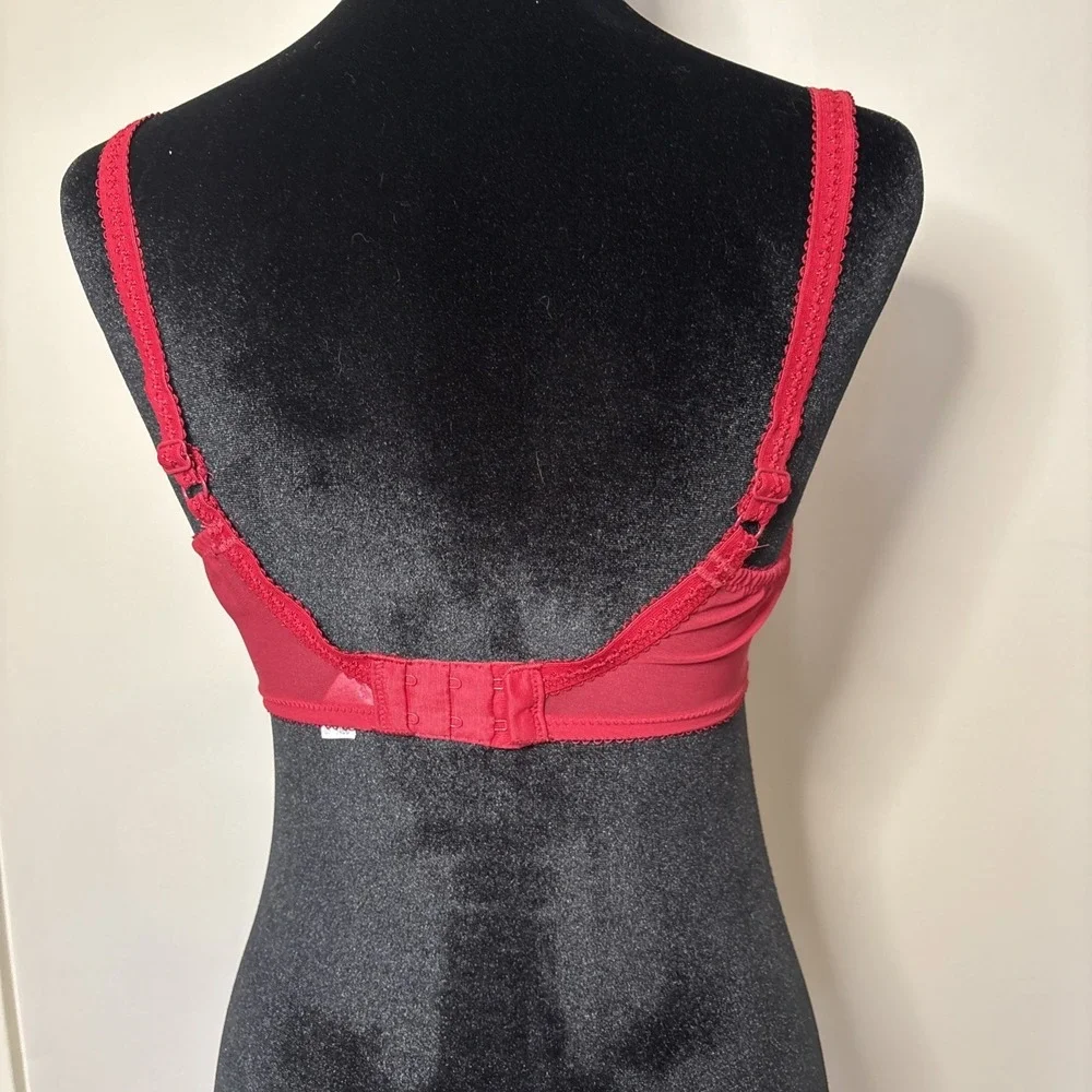 Wacoal Women's Simply Sultry Underwire Bra Red #850279 Size 34DD - Picture 2 of 8